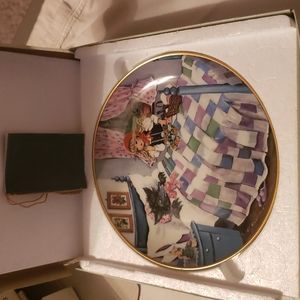 Kaiser Porcelain “Little Red Riding Hood” Classic FairyTales Decorative Plate